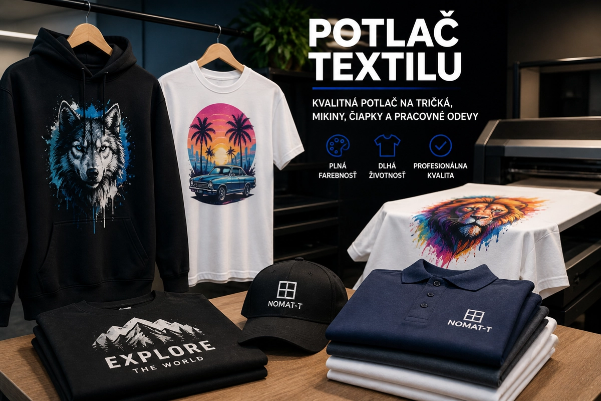 potlač textilu