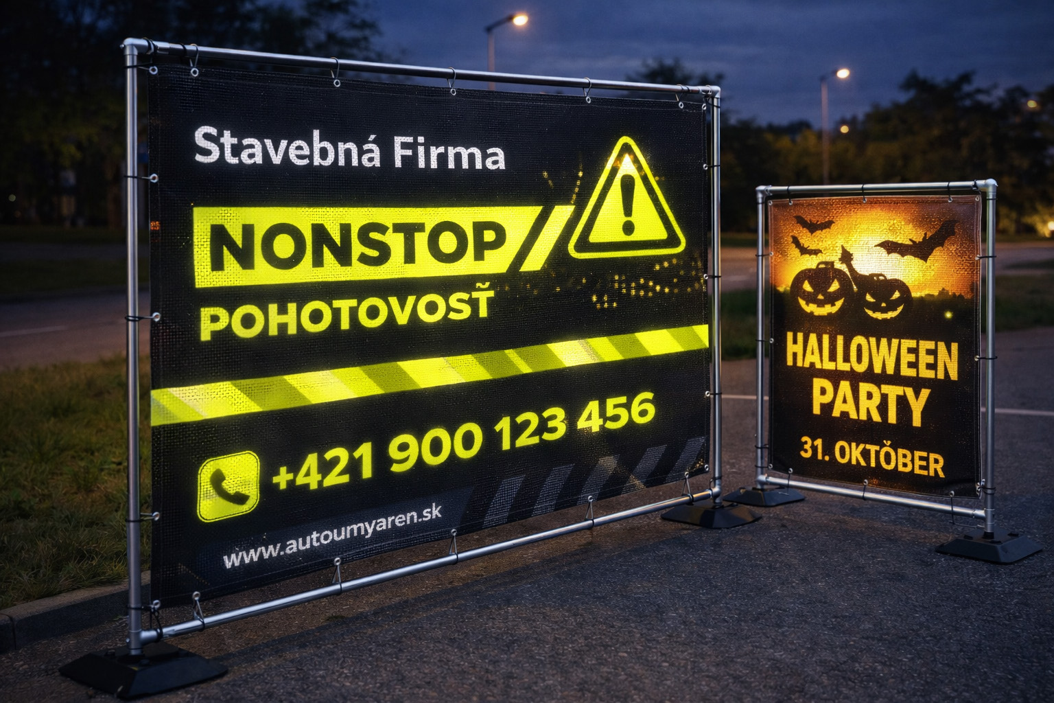 Reklamné plachty s tlačou banner REFLEX